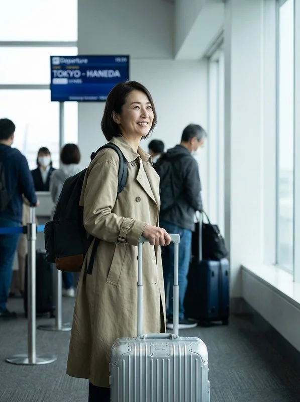 VARNIC スーツケースで旅する日本人